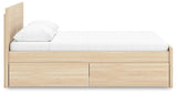 Onita Panel Platform Bed with 1 Side Storage