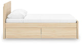 Onita Panel Platform Bed with 2 Side Storage