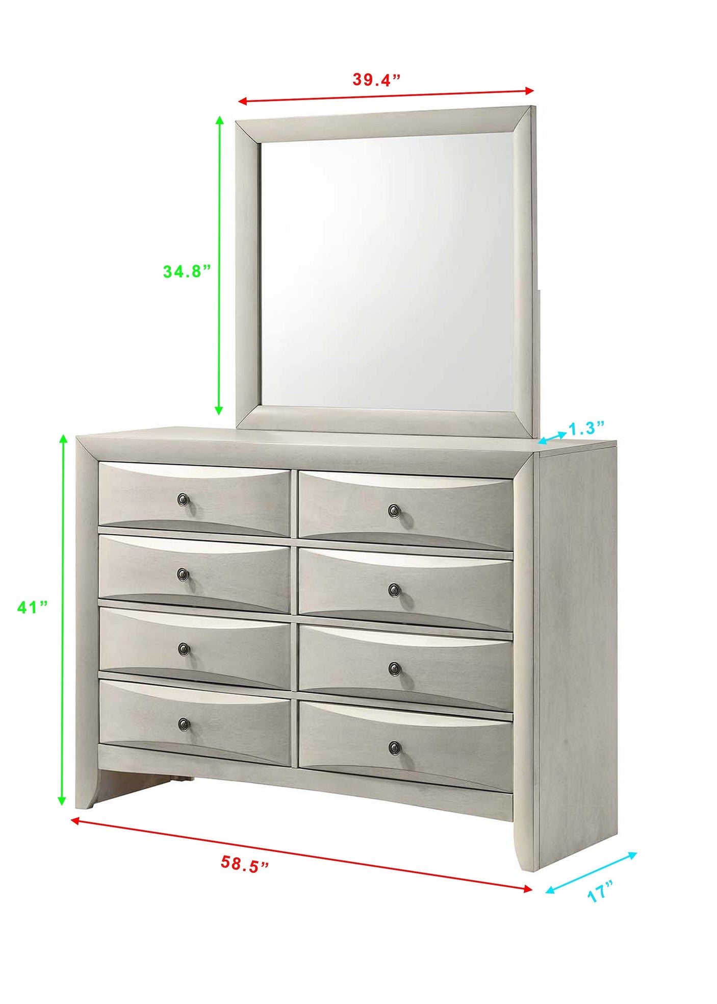 Emily White Dresser