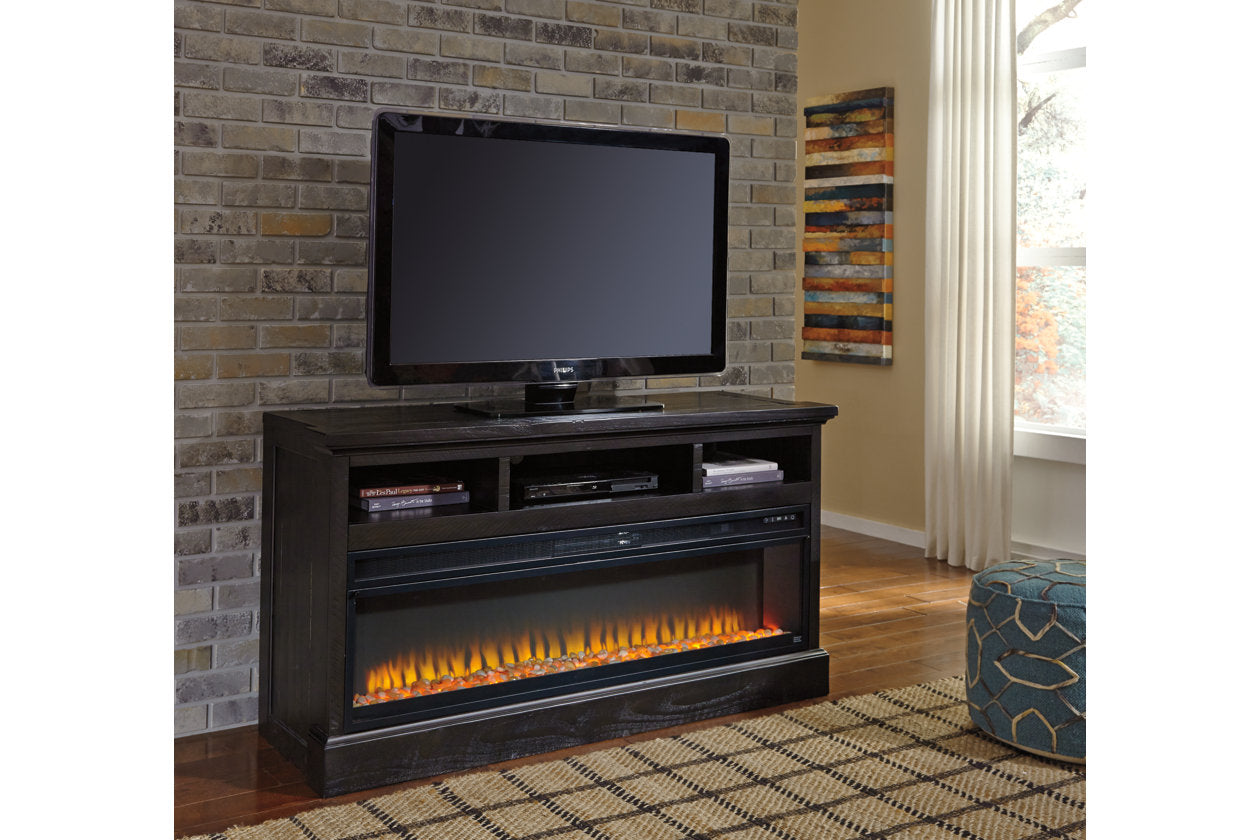 Wide Fireplace Insert