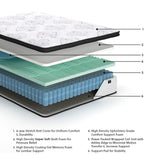 Chime 12 Inch Hybrid Mattresses
