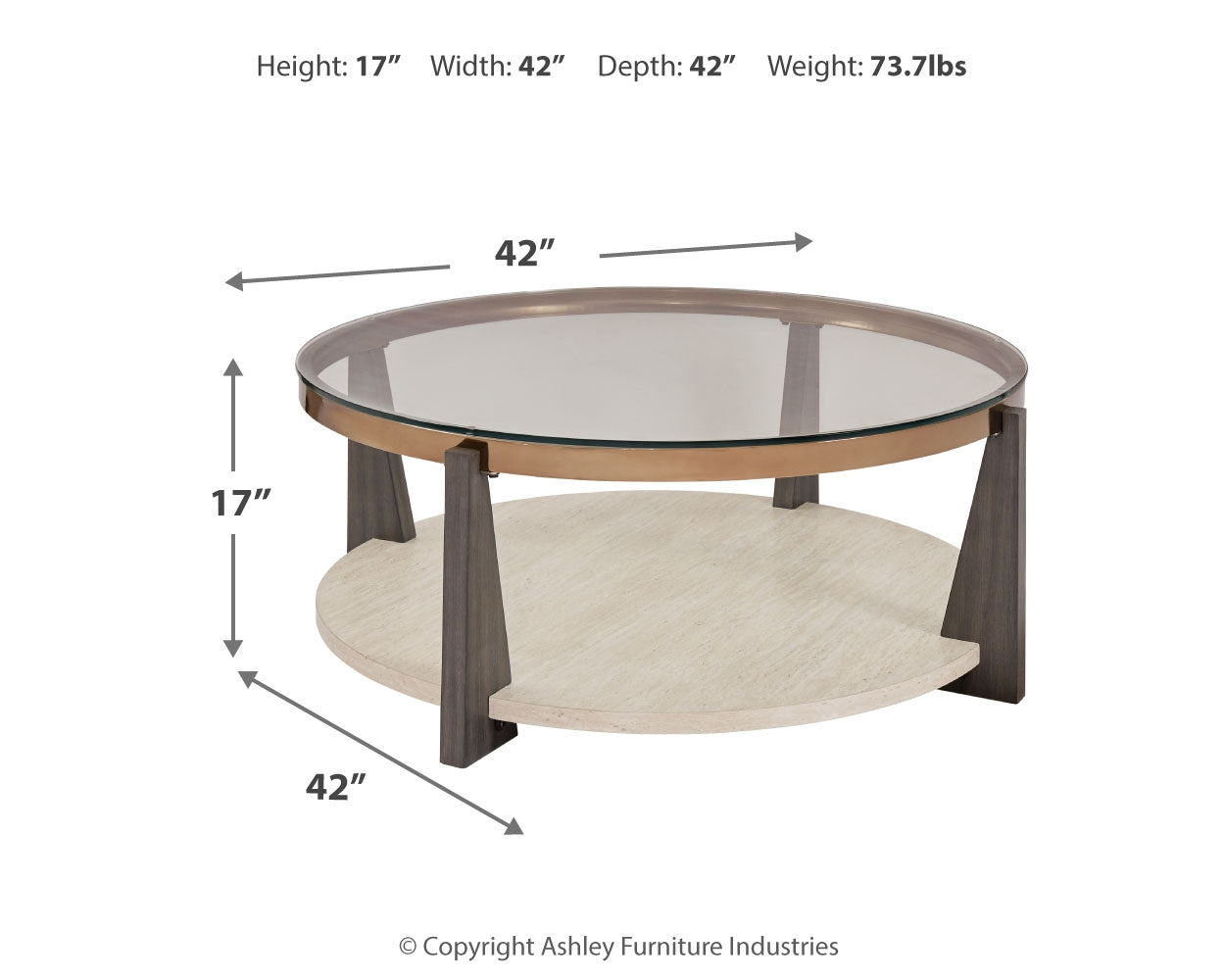 Frazwa Round Coffee Table