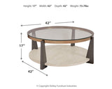 Frazwa Round Coffee Table