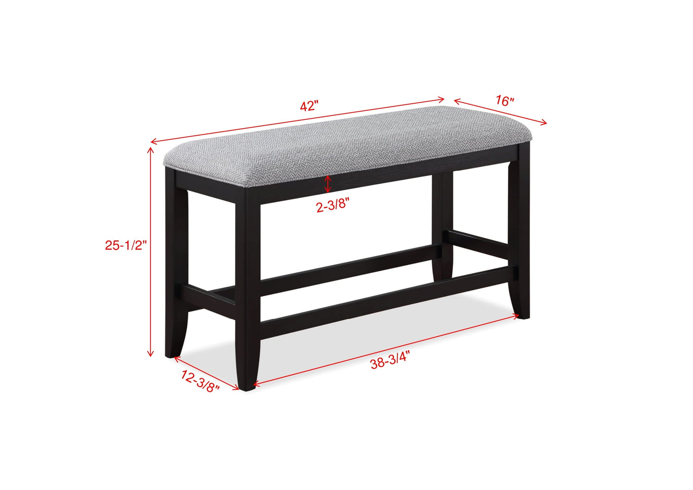 Federick Counter Height Bench