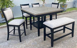 Dean Counter Height Chairs (Set of 2)