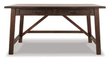 Baldridge Home Office Large Leg Desk