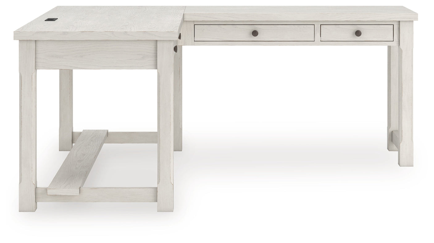Robbinsdale L-Shaped Home Office Desk