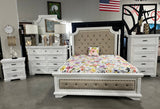 Sam White Queen Bedroom Set