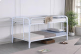 Morgan Twin/Twin Bunk Bed w/ 2 FREE Mattresses