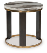 Jaz Round End/Accent Table