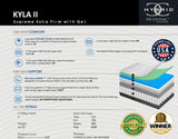 Kyla II Supreme Extra Firm Mattress & Boxspring