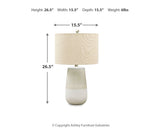 Shavon Ceramic Table Lamp
