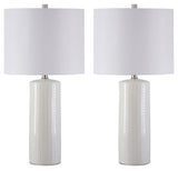 Steuben Ceramic Table Lamp