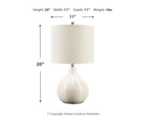 Rainermen Ceramic Table Lamp
