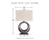 Saria Metal Table Lamp