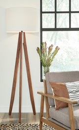 Dallson Wood Floor Lamp
