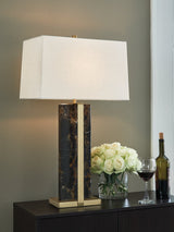 Neonish Marble Table Lamp