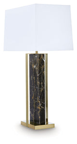 Neonish Marble Table Lamp