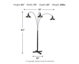 Sheriel Metal Arc Lamp
