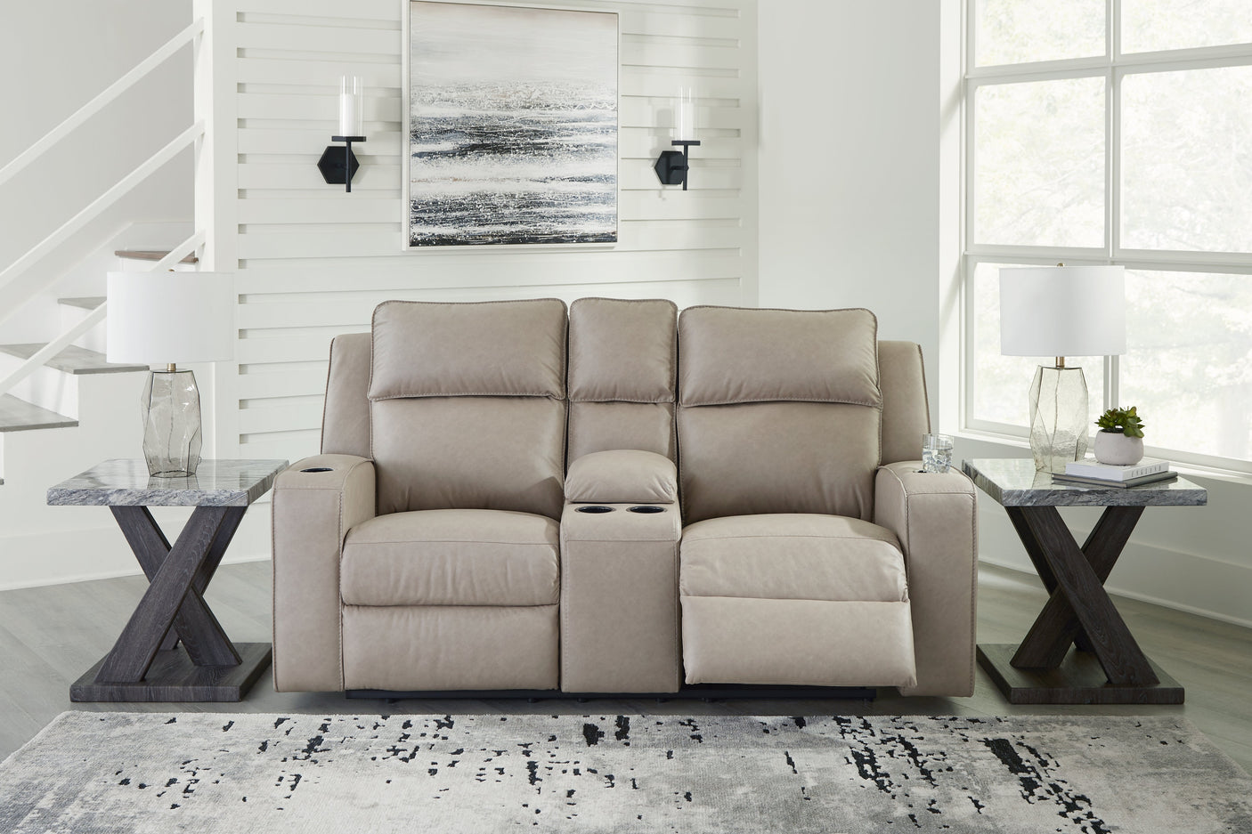 Lavi Loveseat w/ console