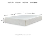 Chime 12 Inch Memory Foam Mattresses