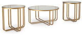 Milloton Coffee Table w/ 2 End Tables
