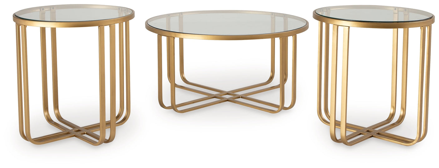 Milloton Coffee Table w/ 2 End Tables