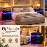 Nora Wave LED Nightstand
