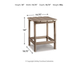 Sundown Treasure Rectangular End Table