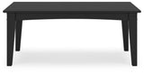 Hyland Wave Rectangular Cocktail Table
