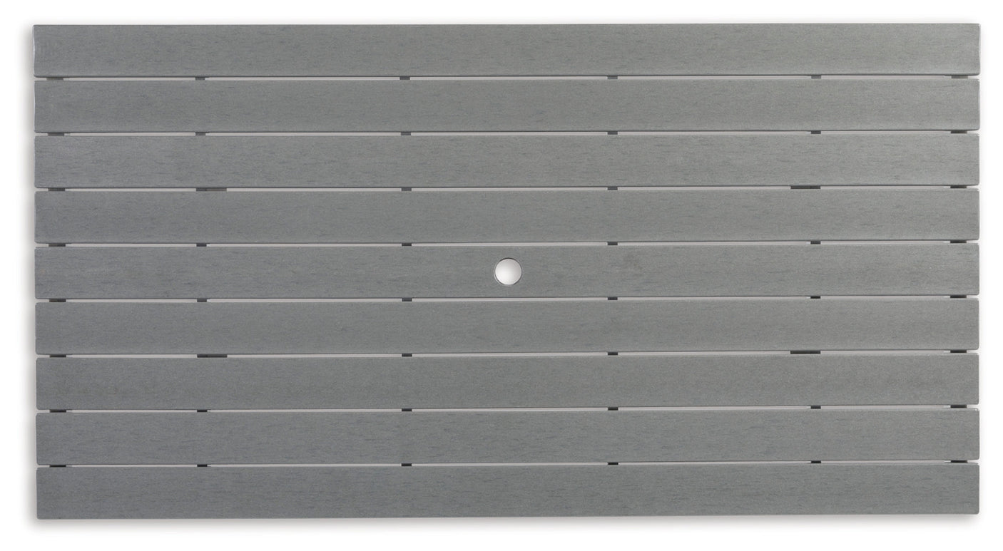 Transville RECT COUNTER TABLE with Umbrella Option