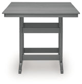 Ross Cove Square Counter Table with Umbrella Option
