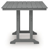 Ross Cove Square Counter Table with Umbrella Option