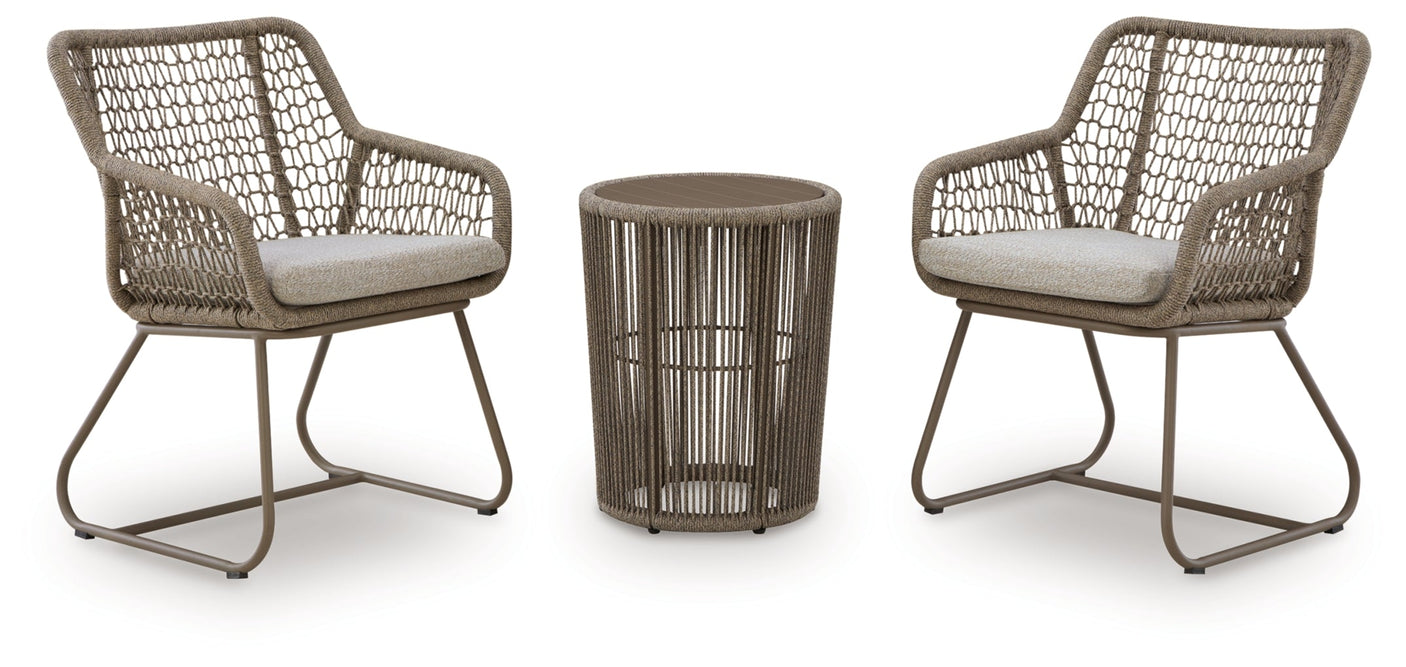 Monarch Heights Chairs w/CUSH/ Table Set (3/CN)