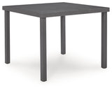 Point Bonita Square Dining Table with Umbrella Option