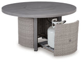 Dillon Beach Round Fire Pit Table