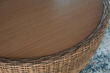 Double Outdoor Coffee Table