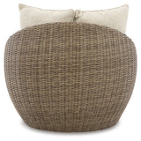 Danson Swivel Lounge w/Cushion (2/CN)