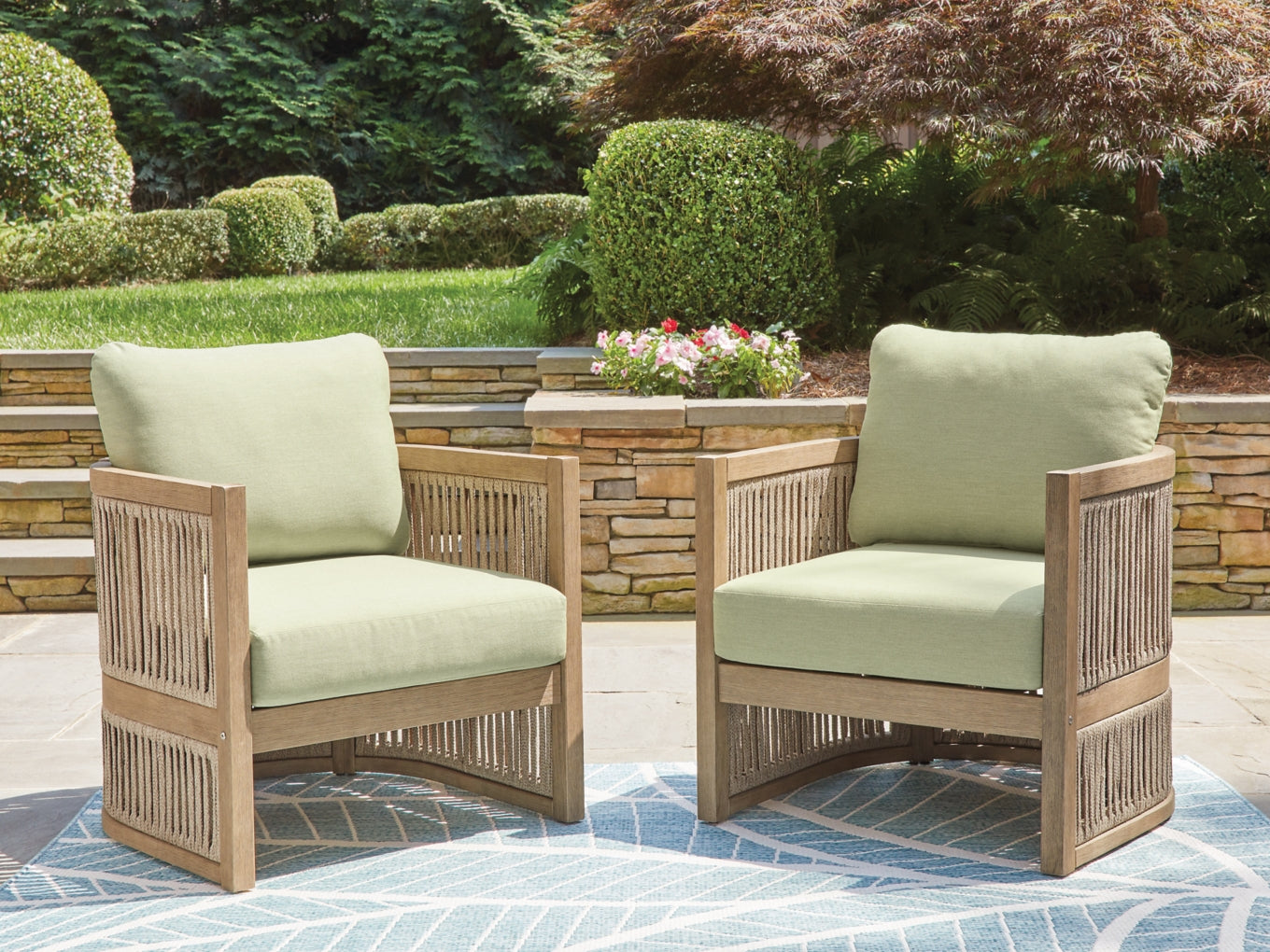 Vision Lane Lounge Chair w/Cushion (2/CN)