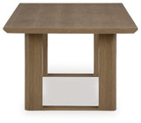 Serene Bay RECT Dining Table with Umbrella Option