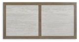 Rainier Ranch RECT Dining Table with Umbrella Option
