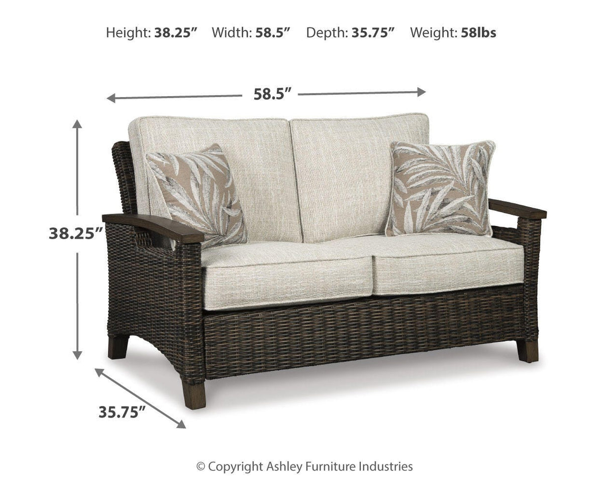 Paradise Outdoor Loveseat