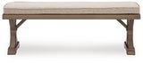 Revare Beach Bench with Cushion