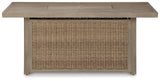 Beachcroft Rectangular Fire Pit Table