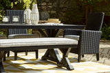 Beachcroft RECT Dining Table with Umbrella Option
