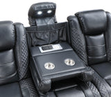 Alvino Sectional - Black