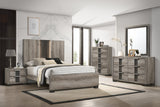 Rangley Nightstand - Grey/Brown