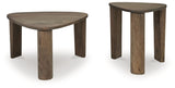 Reidport Coffee / Accent Table Set