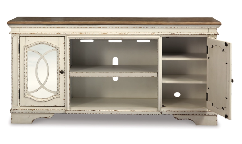Realyn XL TV Stand w/Fireplace Option