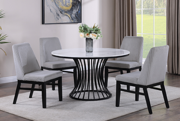 Hadley Round Table w/ 4 Chairs